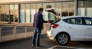 Vodič za praktičnu kupovinu: kako izabrati lokaciju koja štedi vreme, novac i energiju? muskarac-auto-kese