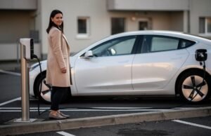 Kako funkcionišu električni automobili? zena-elektricni-automobil-punjac