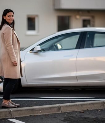 Kako funkcionišu električni automobili? zena-elektricni-automobil-punjac